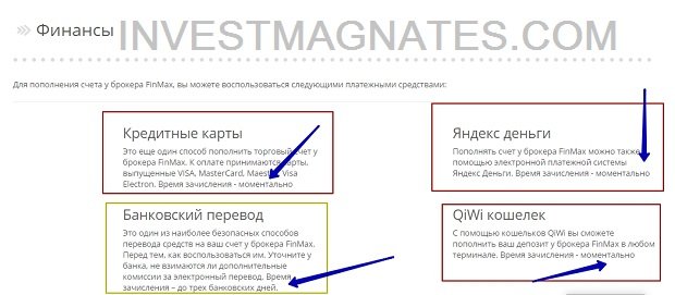 как сделать депозит у брокера бинарных опционов