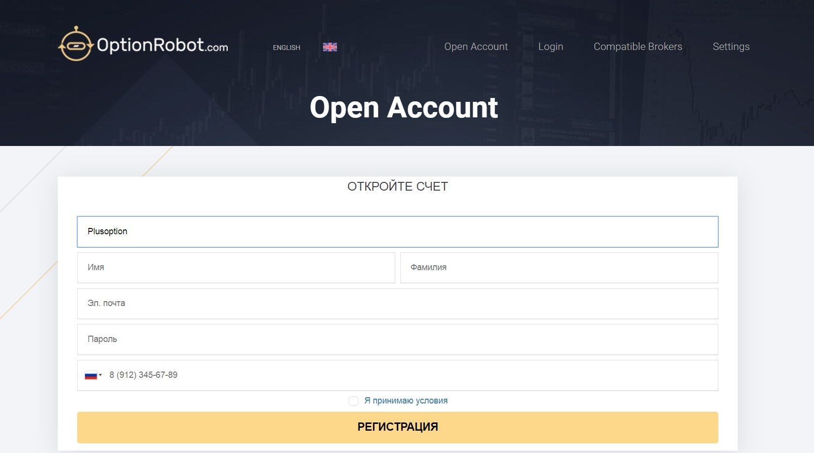 How to Get Started with OptionRobot