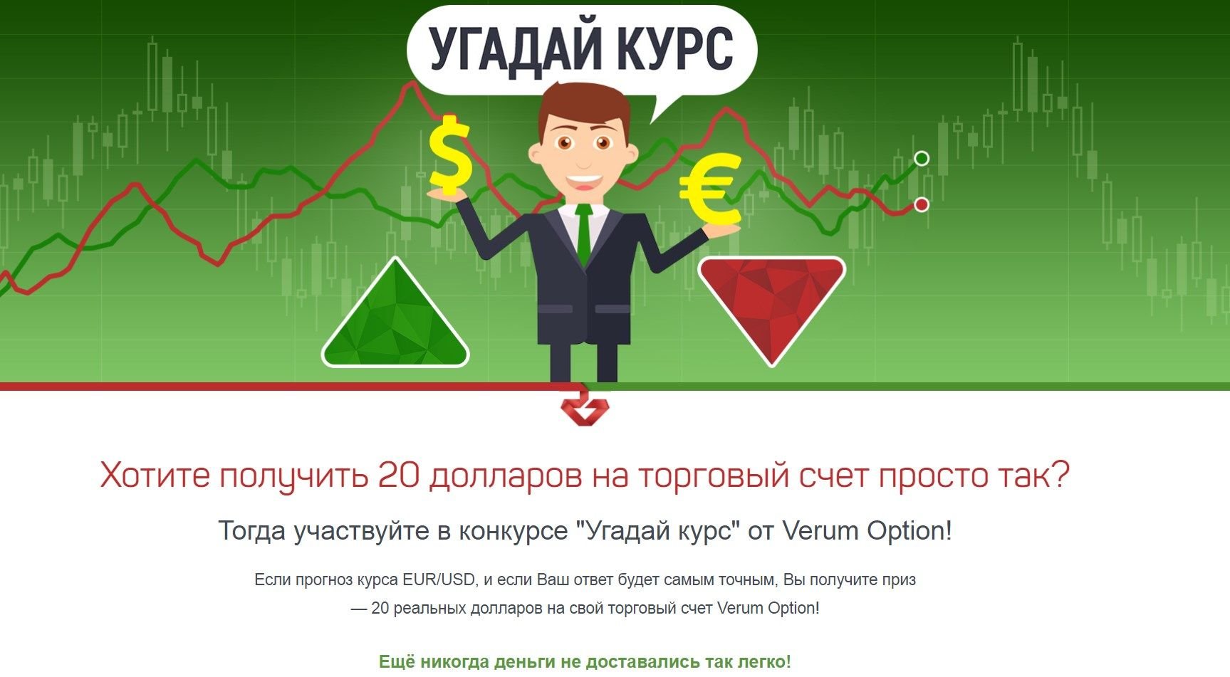 Выгодный конкурс брокера Verum Option