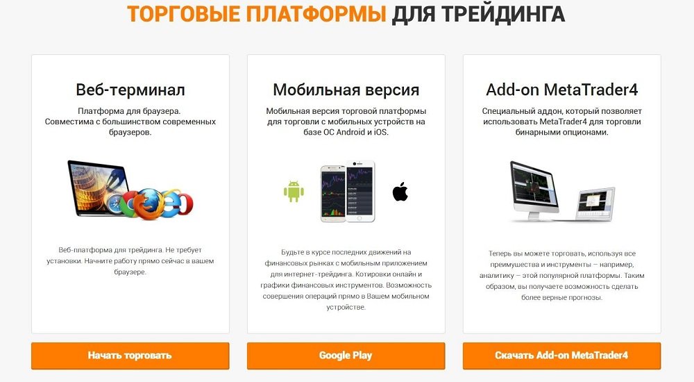 Описание торговой платформы Larson&Holz